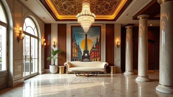 Détendez-vous dans un hôtel art déco à Paris